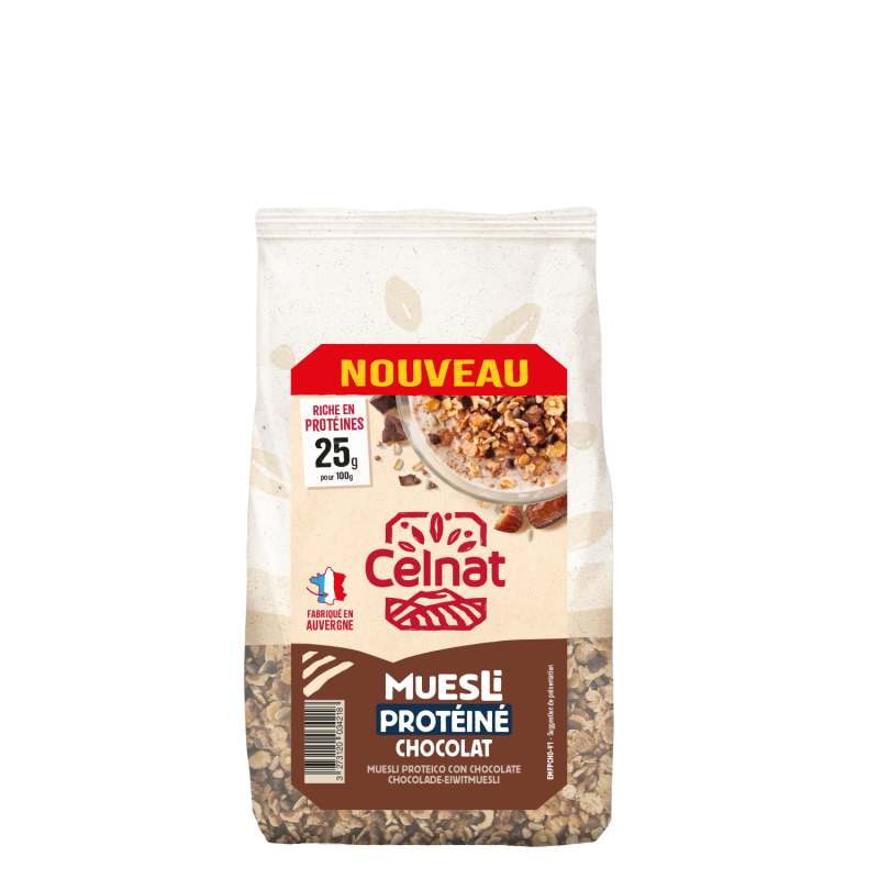Muesli protéiné chocolat 375g
