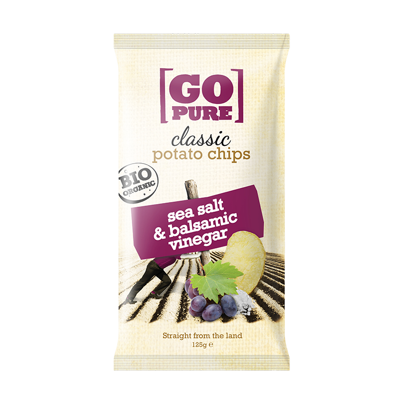 Chips sel de mer et vinaigre balsamique 125g