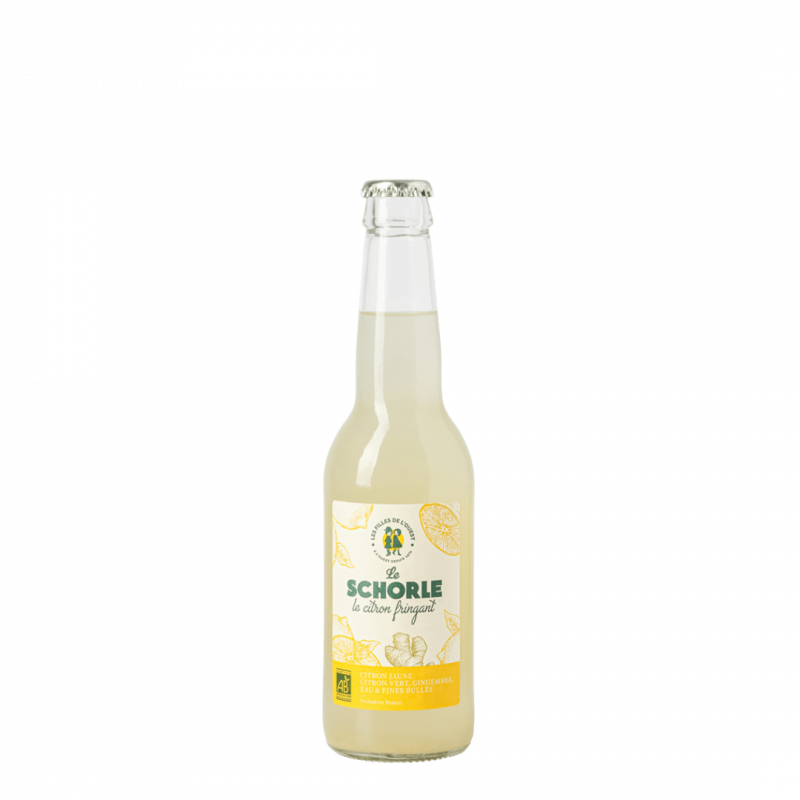 Schorle, boisson citron gingembre fringant" 33cl"