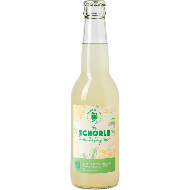 Schorle, boisson citron menthe fougueuse" 33cl"