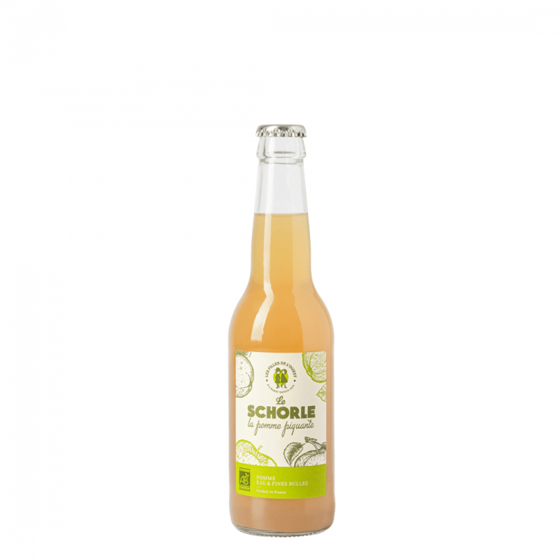 Schorle, boisson pomme piquante" 33cl"