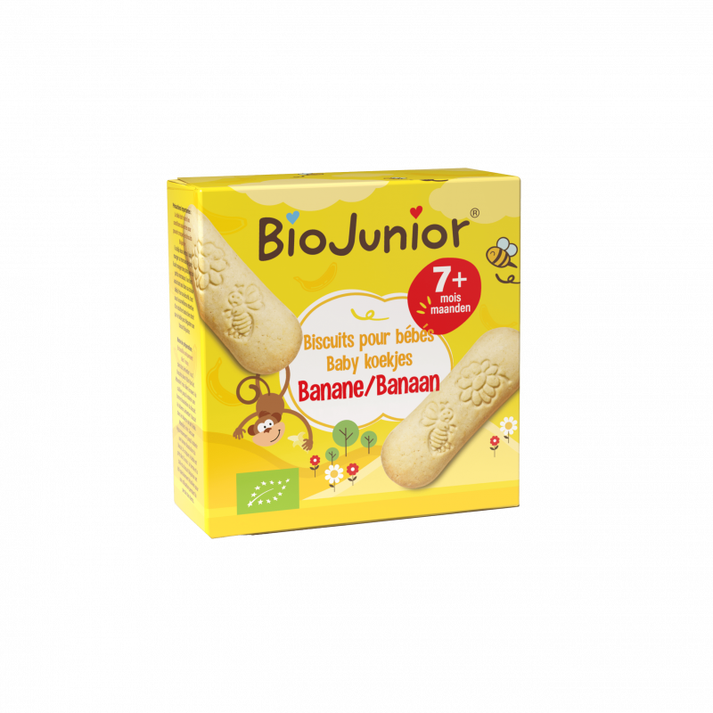 Biscuits bébé banane 100g