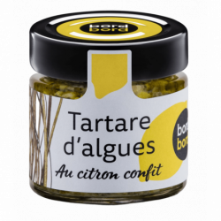 Tartare d'algues au citron...