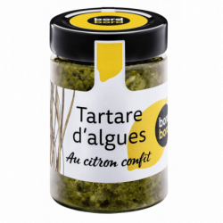 Tartare d'algues au citron...