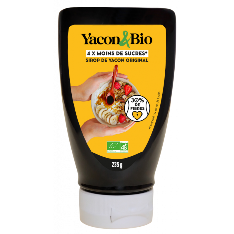Sirop de yacon en squeezer 235g