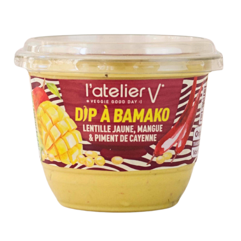Dip à Bamako: lentille jaune, de mangue et de piment de Cayenne 150g