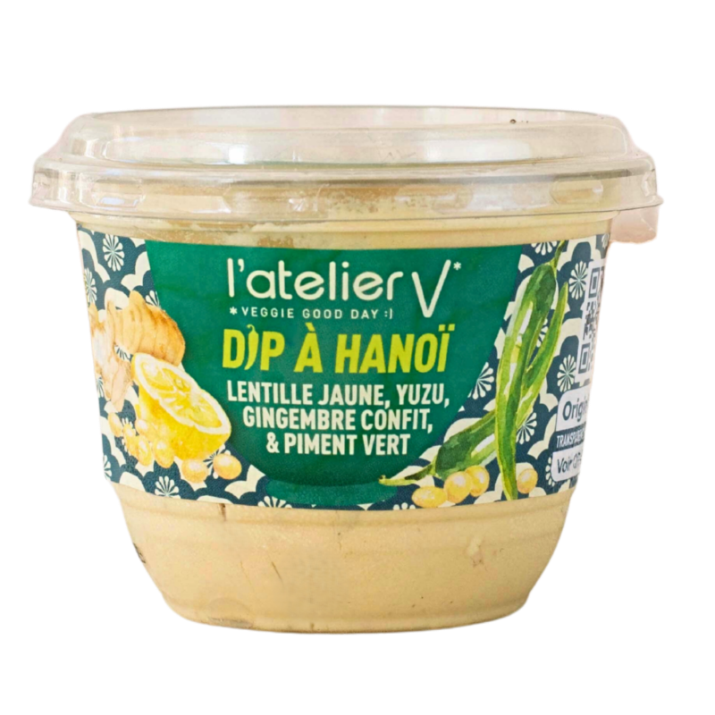 Dip à Hanoï : lentille jaune, yuzu, gingembre confit et piment 150g