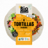Tortilla fraiche de blé x4, diamètre 22cm, 180g