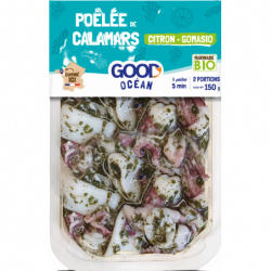 Poêlée de calamars citron...
