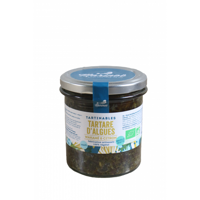 Tartare d'algues wakamé et citron frais 300g
