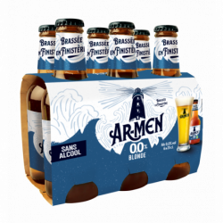 Bière 0% alcool Ar-Men Pack 6x25cl