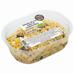 Salade de riz, maïs et...