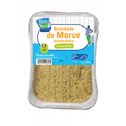 Brandade de morue MSC et ingrédients Bio 290g