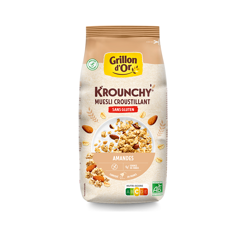Krounchy avoine amande sans gluten 500g
