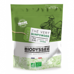 Thé vert Gunpowder de Chine...