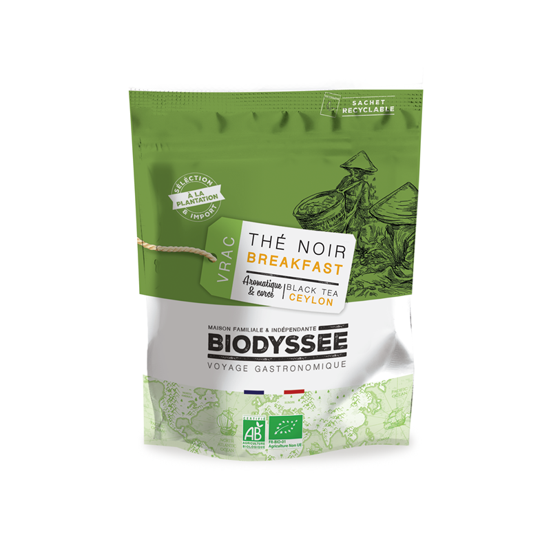 Thé noir breakfast de Ceylan 1kg