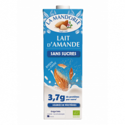 Lait amande sans sucres 1l