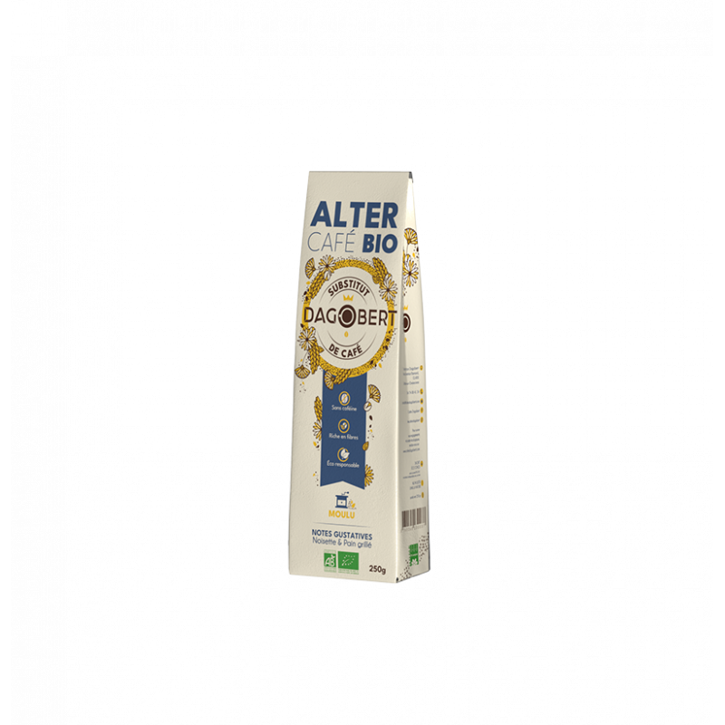 Altercafé moulu, mélange de graines torréfiées et moulues 250g