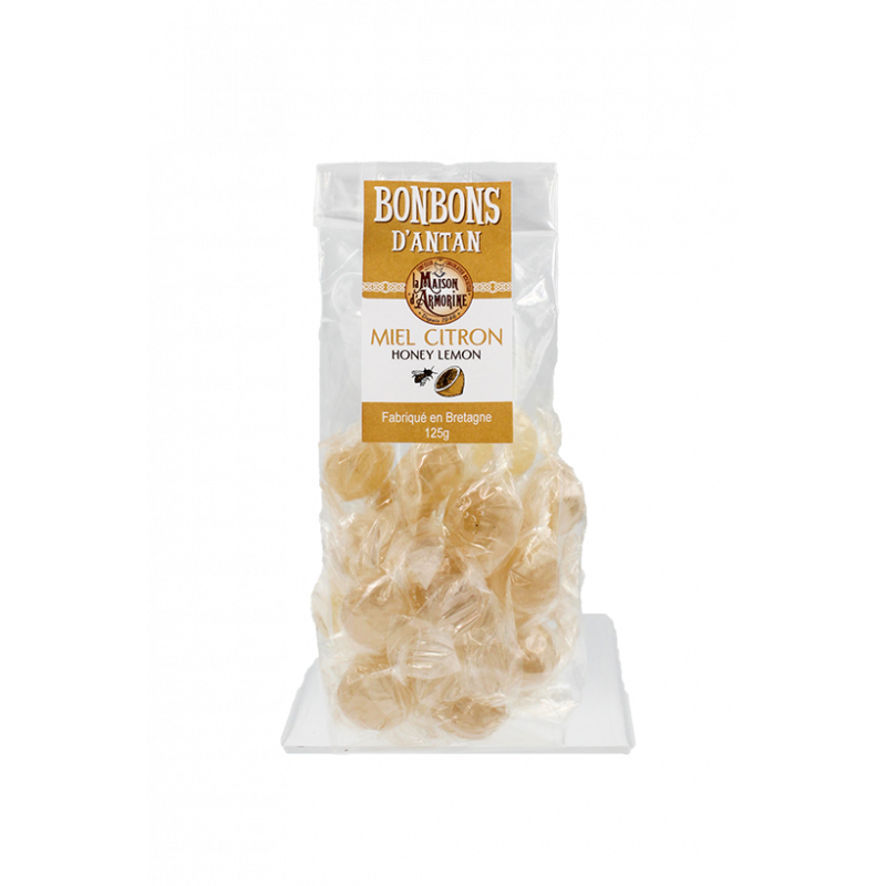 Bonbons d'antan miel citron 125g