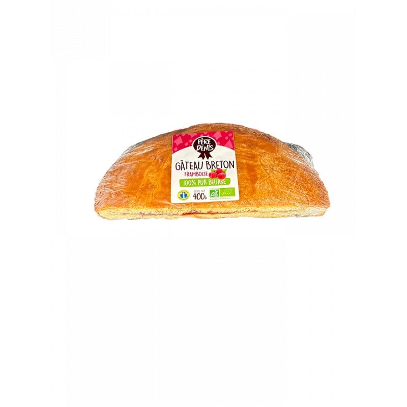 Gateau breton fourré framboise 400g