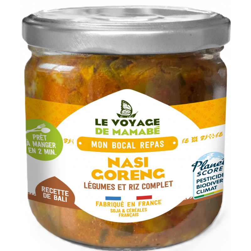 Nasi Goreng de butternut et riz bocal repas 330g