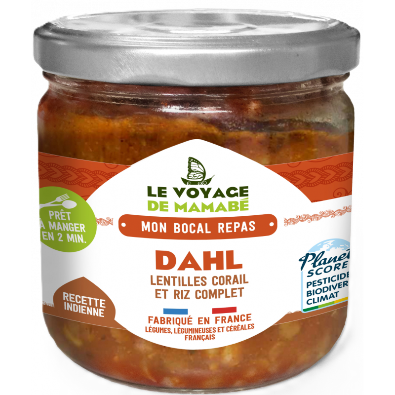 Dhal bocal repas 330g