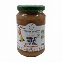 Purée pomme poire fève de...