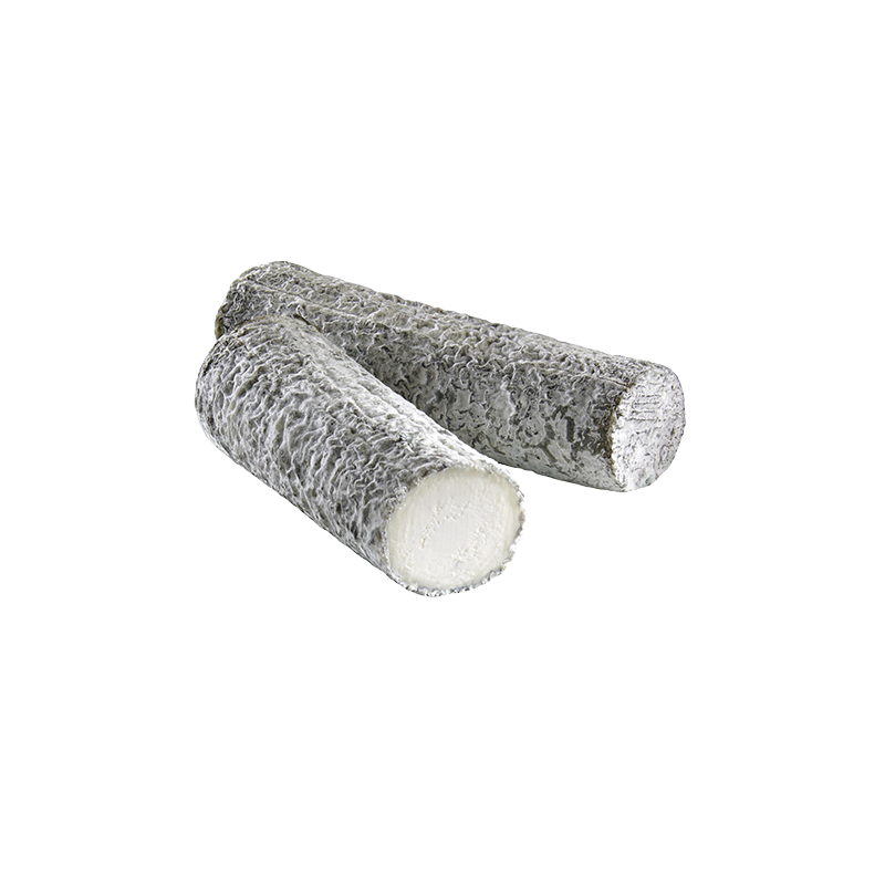 Buche cendrée, au lait de chèvre pasteurisé affiné cendré 150g