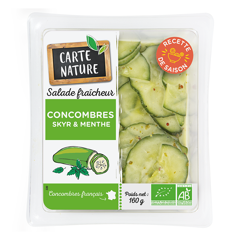 Salade fraicheur concombre skyr et menthe 160g