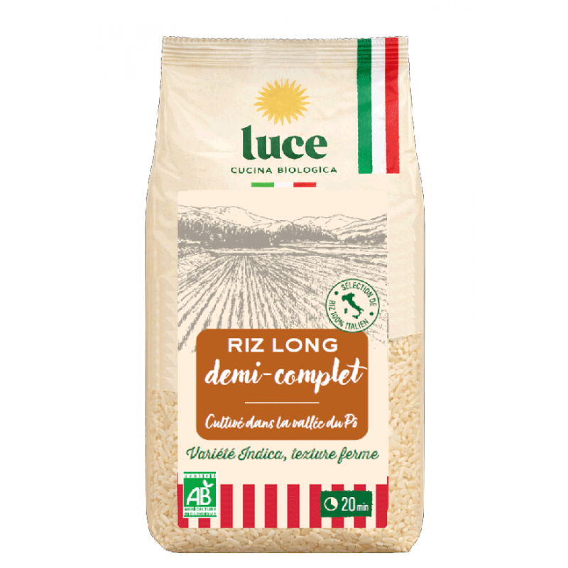 Riz long 1/2 complet 500g