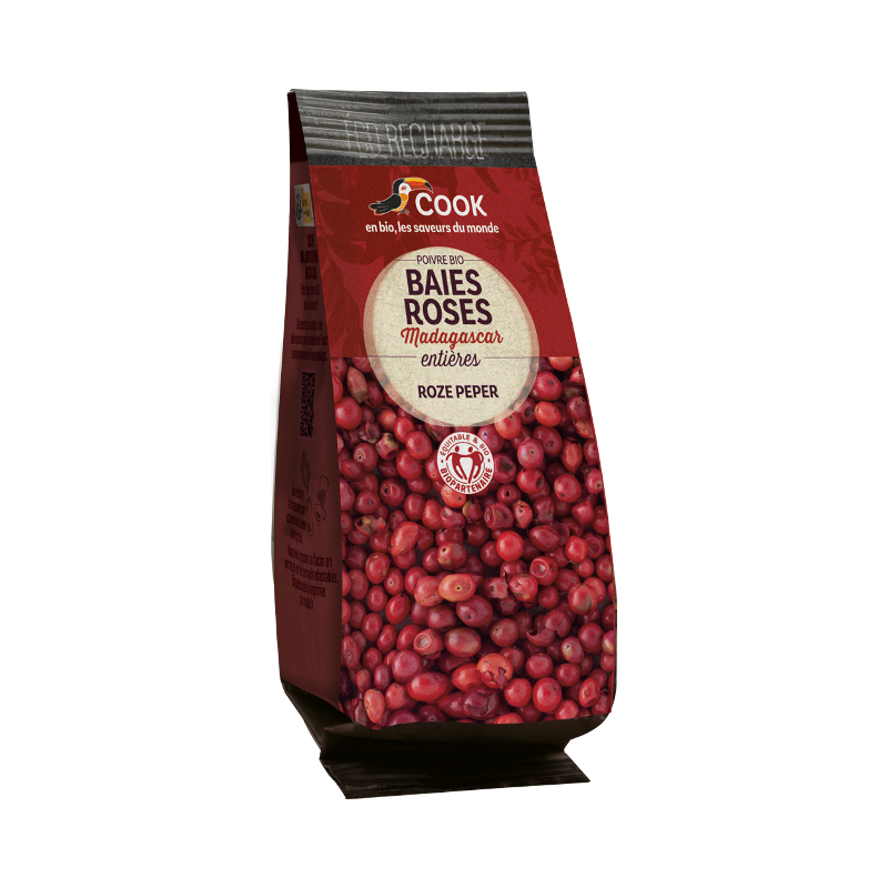 Baies roses entières éco recharge 20g