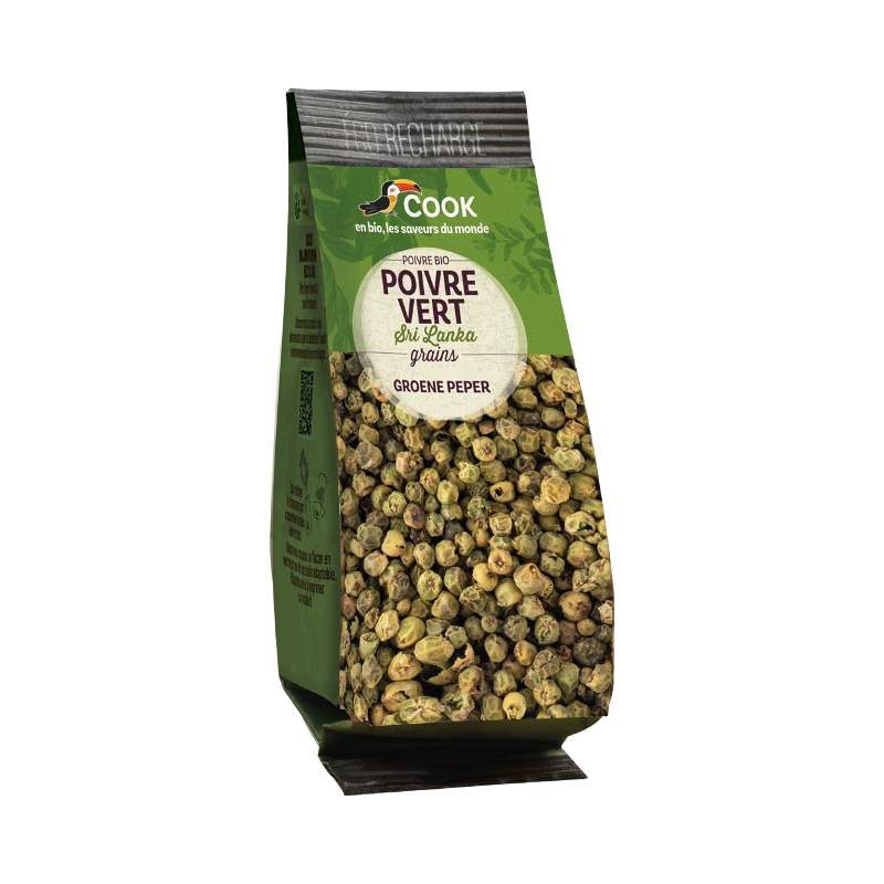 Poivre vert grains eco recharge 30g