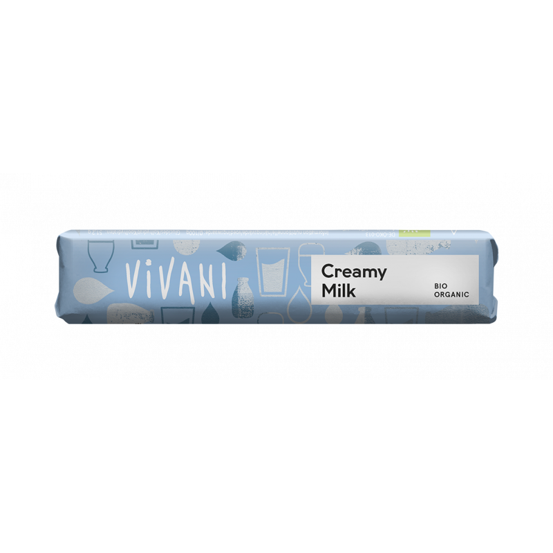 Chocolat creamy milk, barre 40g
