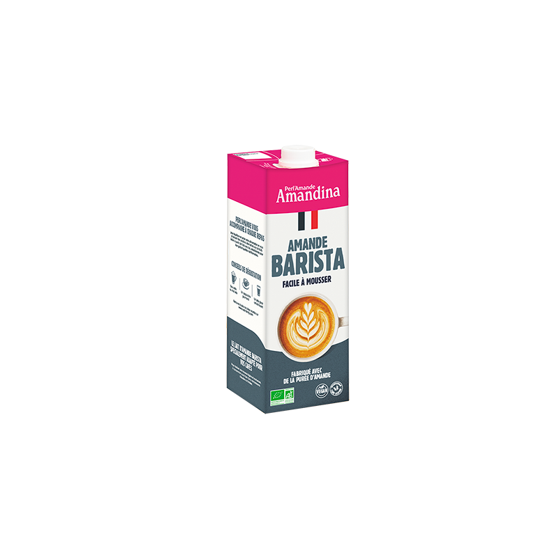 Boisson végétale barista à l'amande 1l