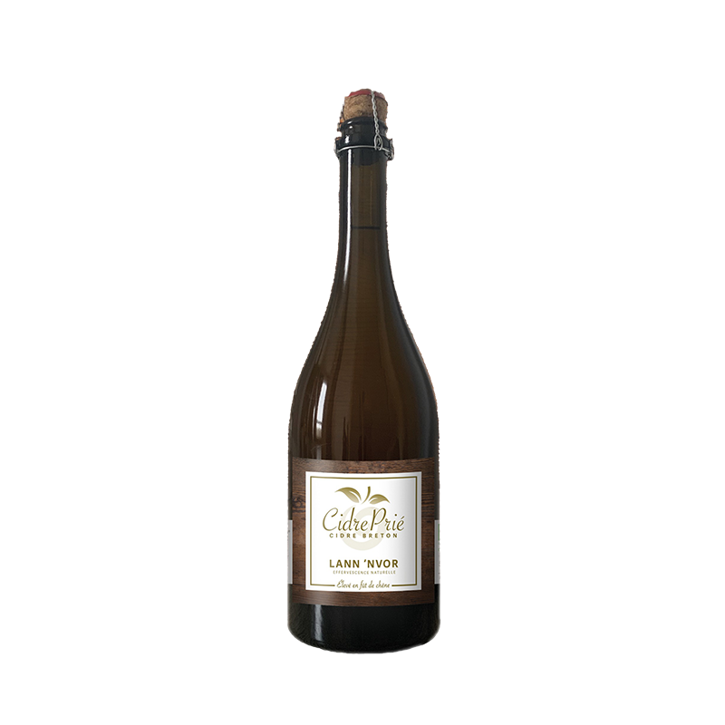 Cidre Prié Lann'nvor, élevage fût de chêne 75cl