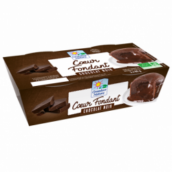 Coeur fondant au chocolat...