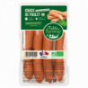 Knack de poulet x4 200g