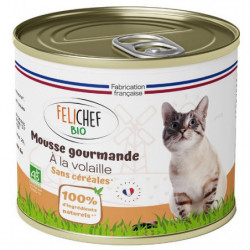 Mousse gourmande chat...