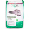 Litière végétale pour chat, granulés de paille de blé, origine France, 10kg, 20l