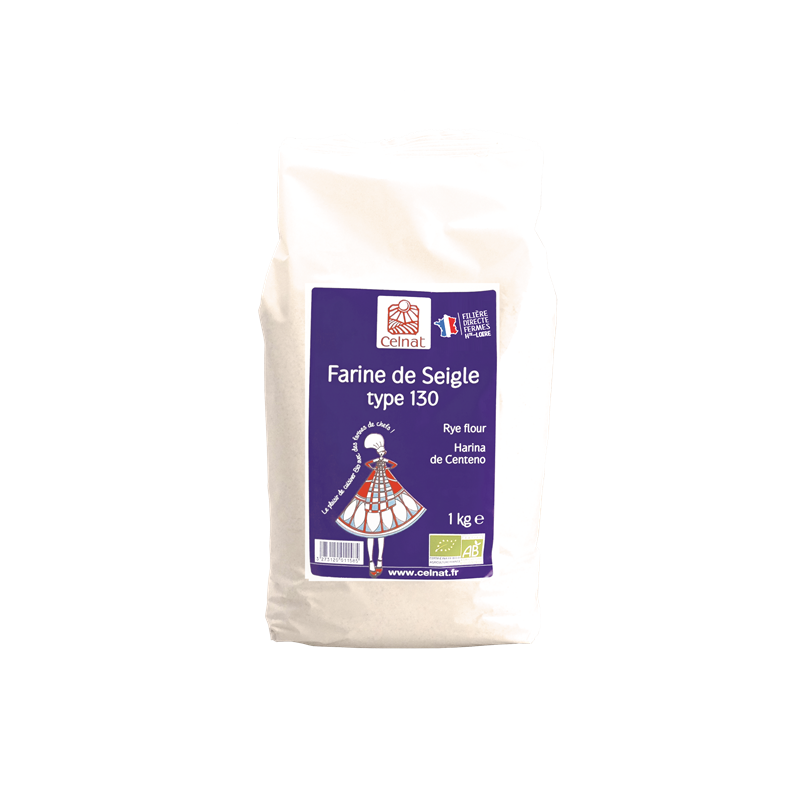 Farine de seigle T130 France 1kg