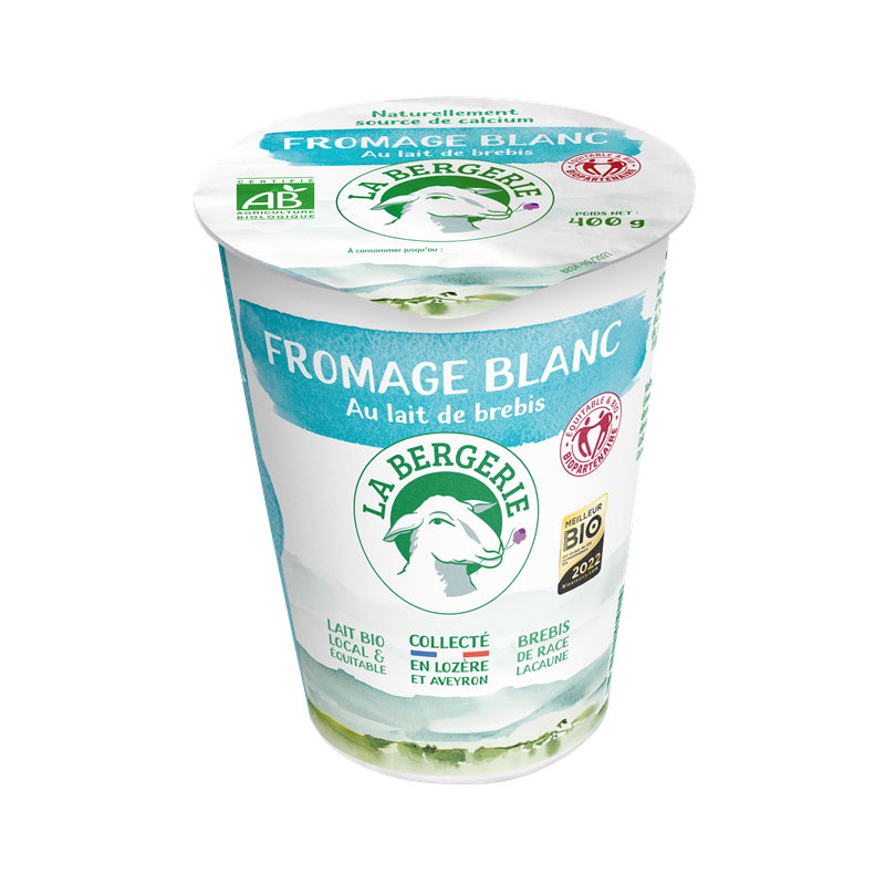 Fromage blanc brebis nature 400g