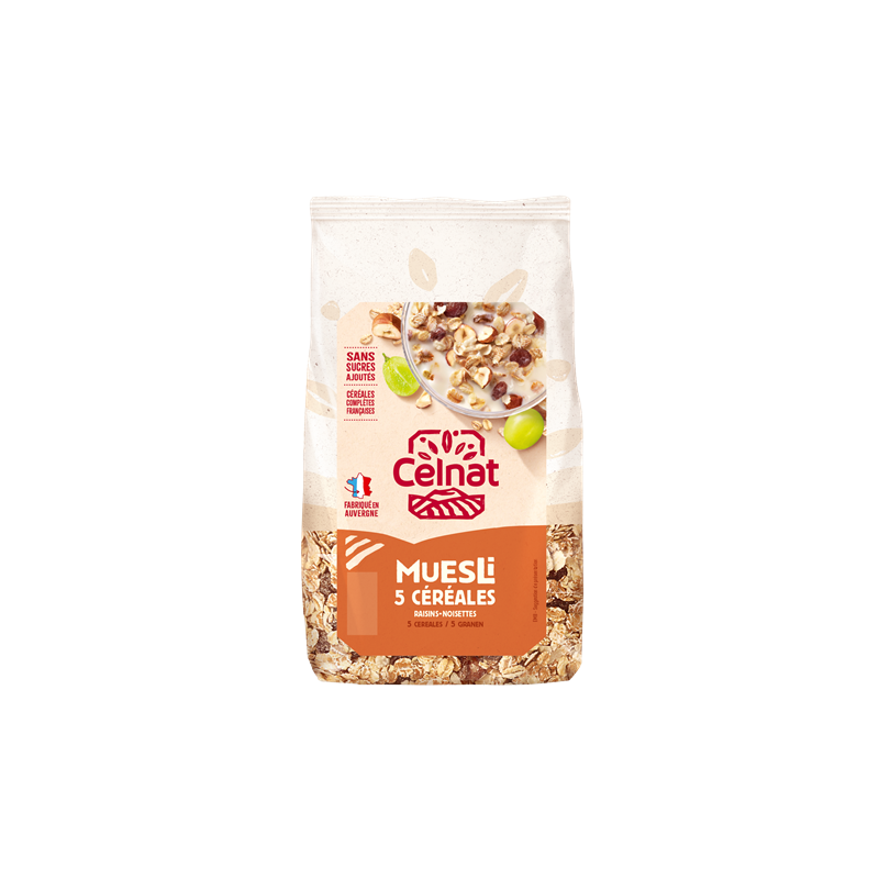 Muesli 5 céréales 500g
