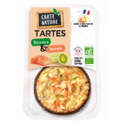 Tarte aux poireaux et...