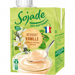 Dessert vanille Sojade 530g sans gluten