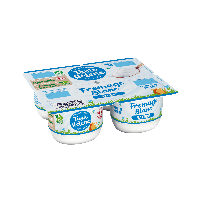 Fromage blanc nature 3,5% MG 4 x 100g
