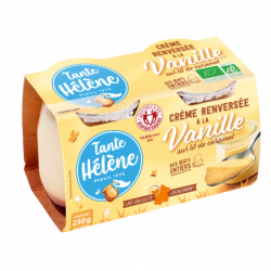 Crème renversée vanille-caramel 2 x 125g