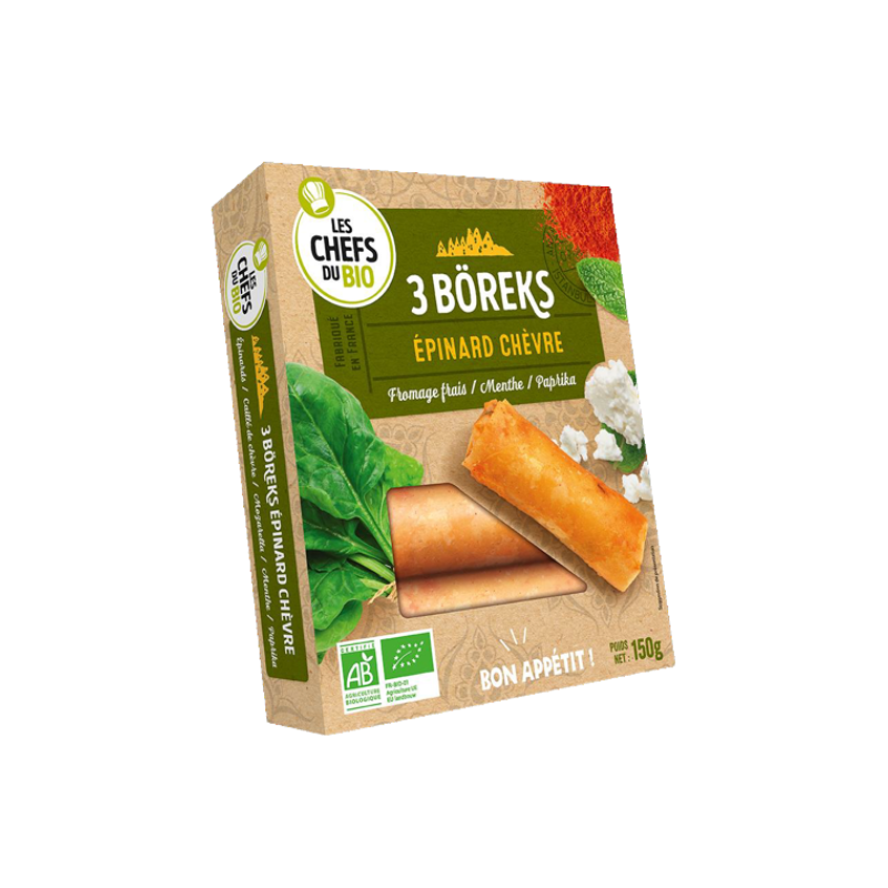 Börek épinard chèvre 3x50g