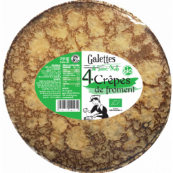 Crêpes de froment x4, 230g