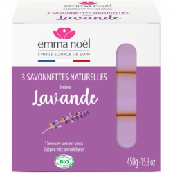 Savonnette lavande 3x150g