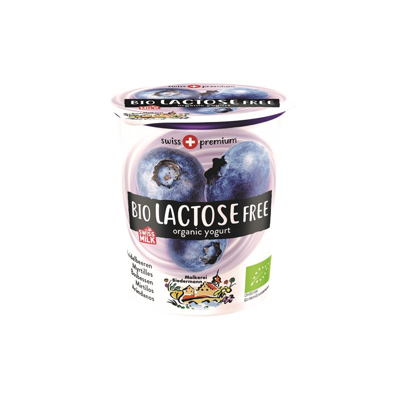Yaourt myrtille sans lactose 200g
